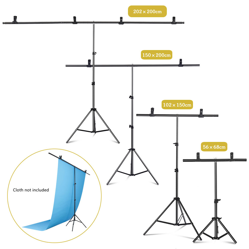 Photography Hacks - Photography T-shape Background Backdrop Stand Frame