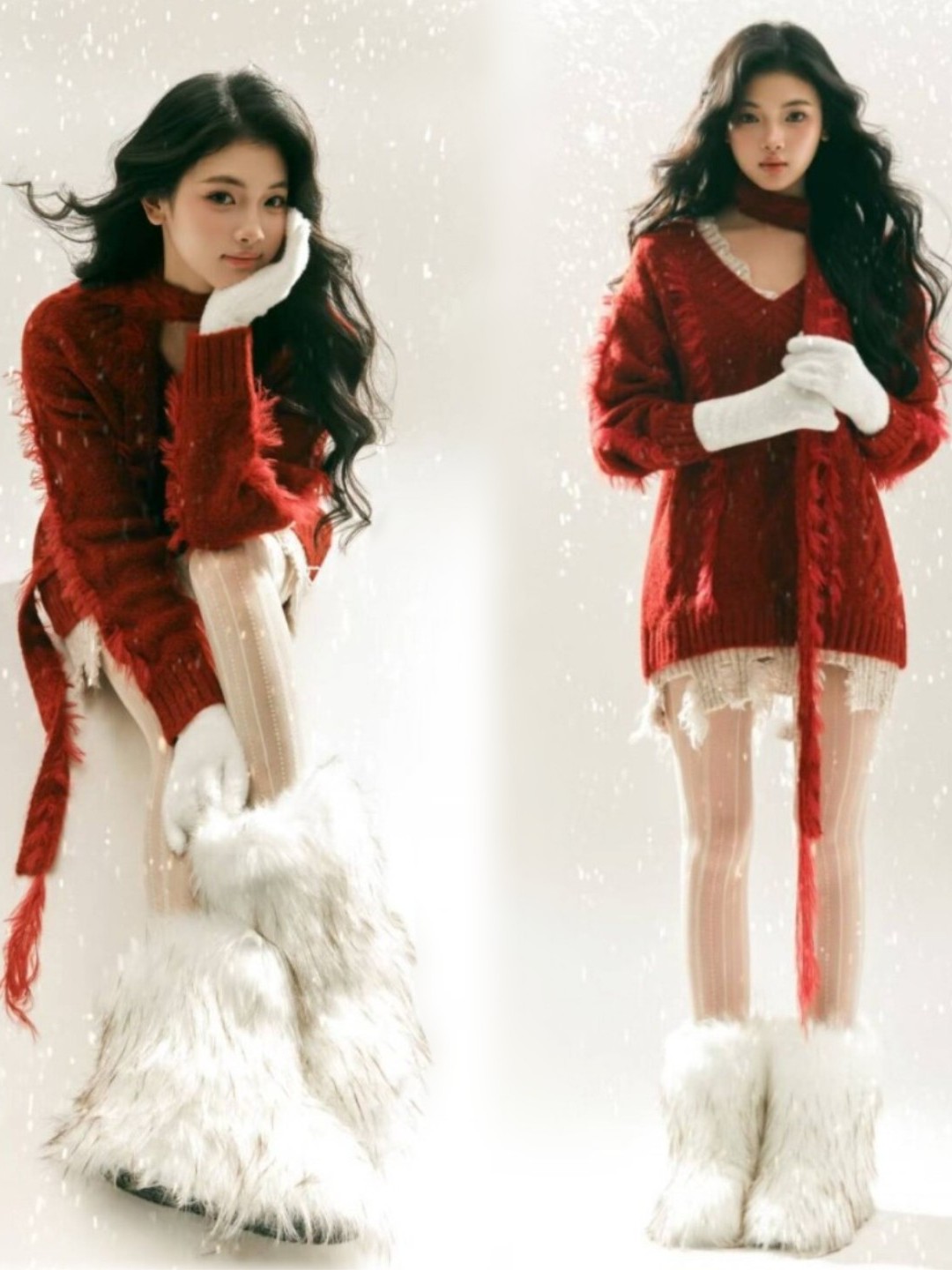 Photography Year - 2025 New Red Sweater Art Photography