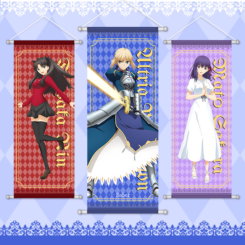 Photography Anime - Fate Game Anime Peripheral Hanging Scrolls