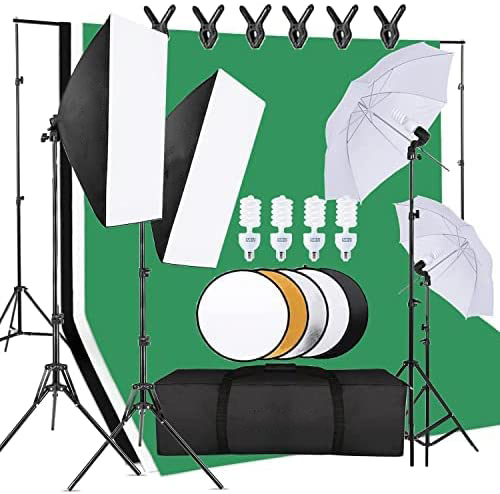 Photography Umbrella Light - Cost-effective Photo Studio Equipment Set Include