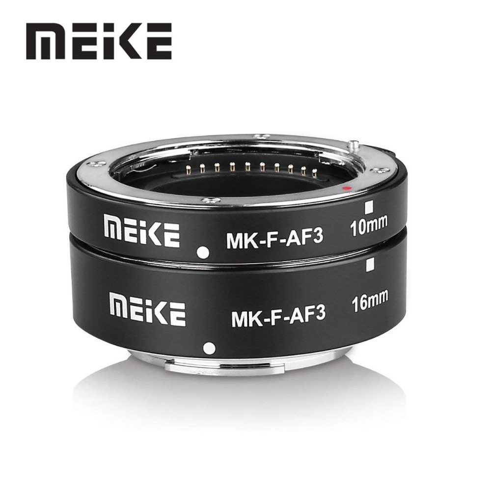 Macro Extension Tube - Meike MK-F-AF3 Metal Auto Focus Macro