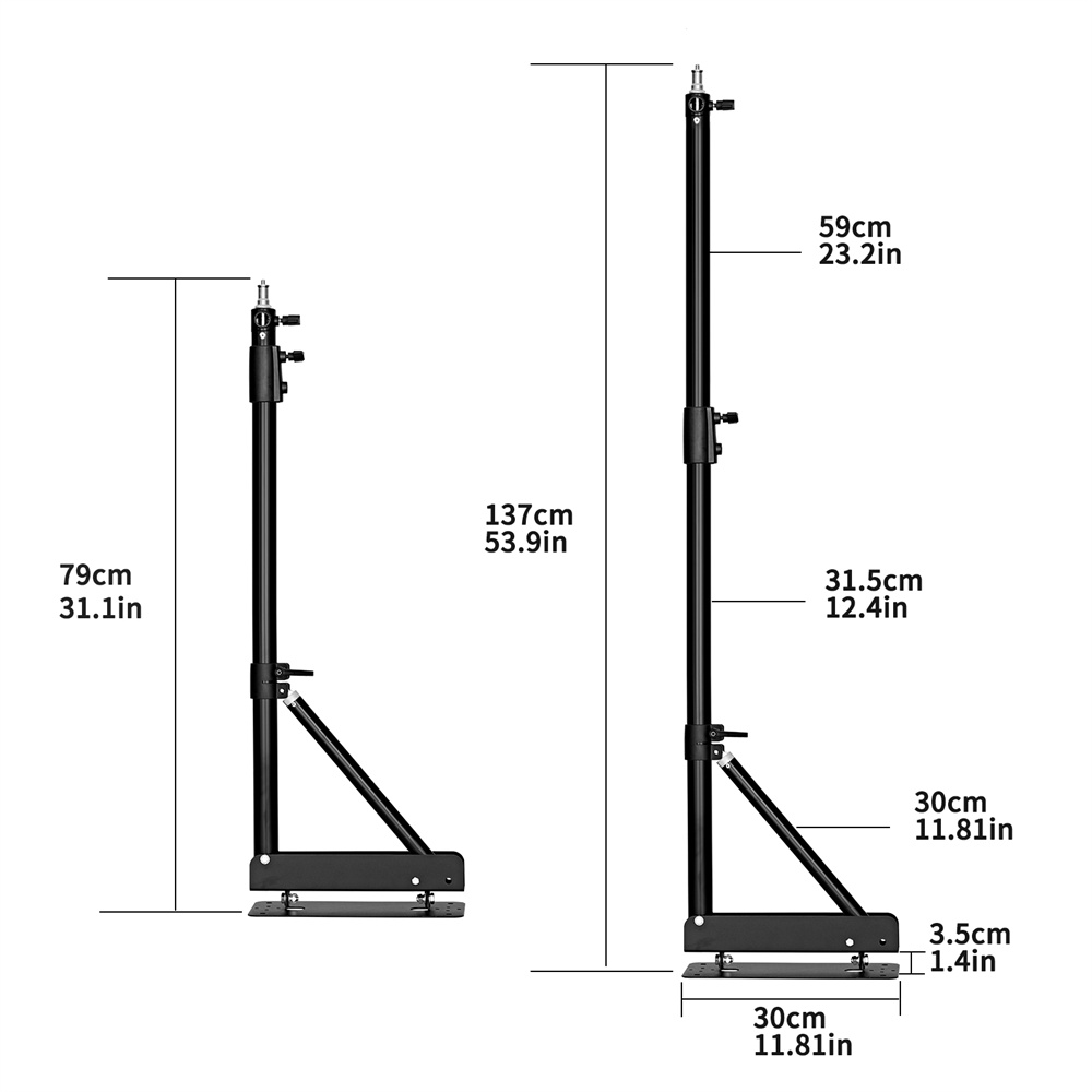 100/135/ 170cm Wall Mounting T - Photography Umbrella Light recension och pris