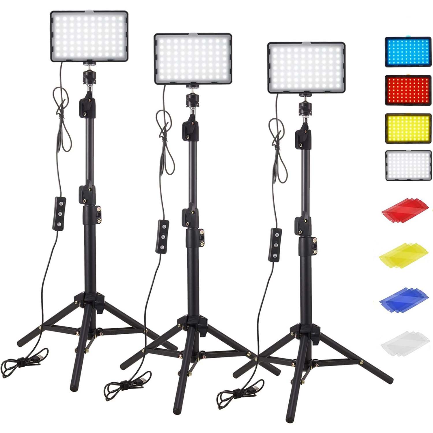 LED Photography Video Light Pa - Photography Umbrella Lighting Kit recension och pris