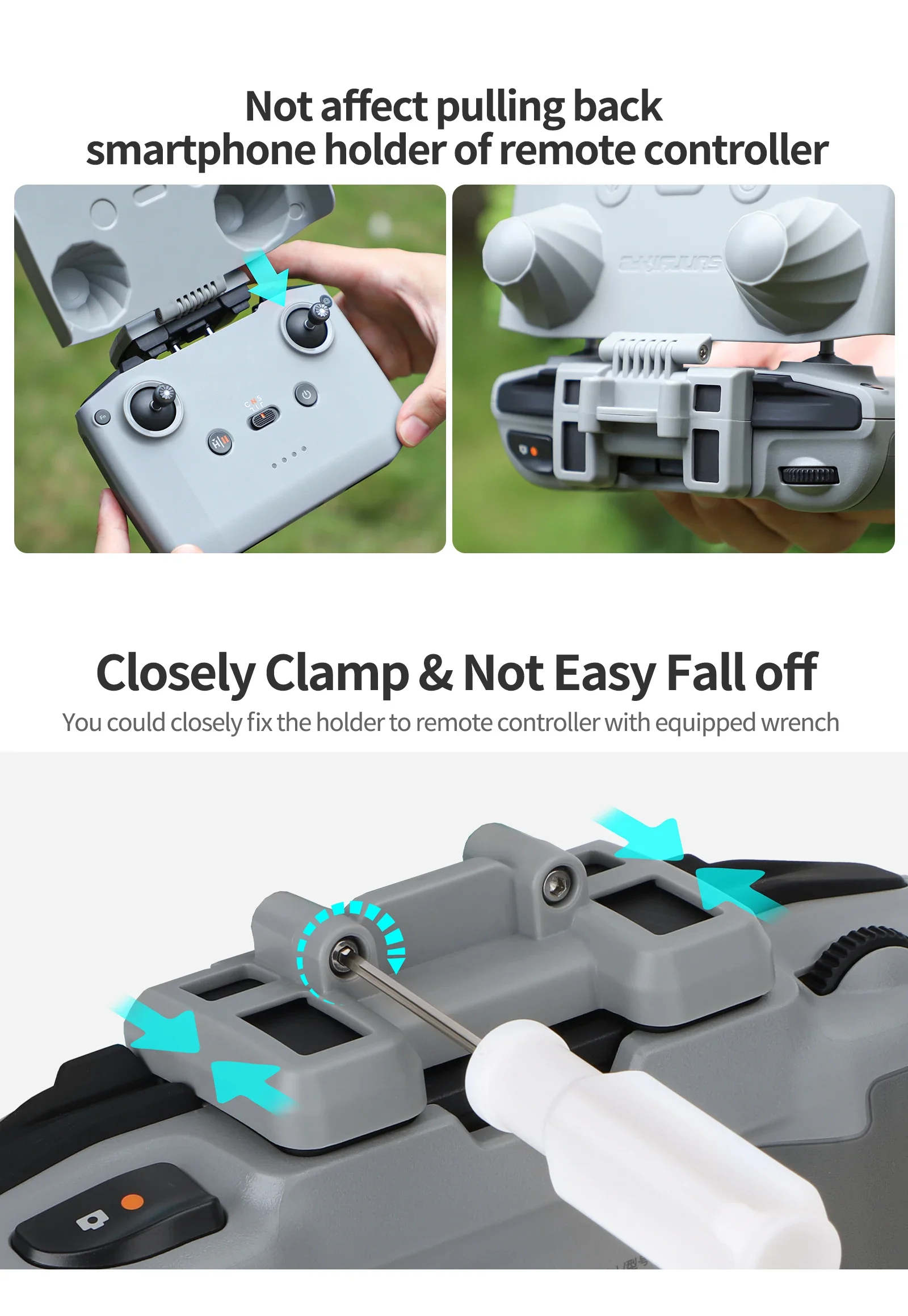 2 in 1 Controller Protector Su - Dji Drone Mini 4 Pro recension och pris