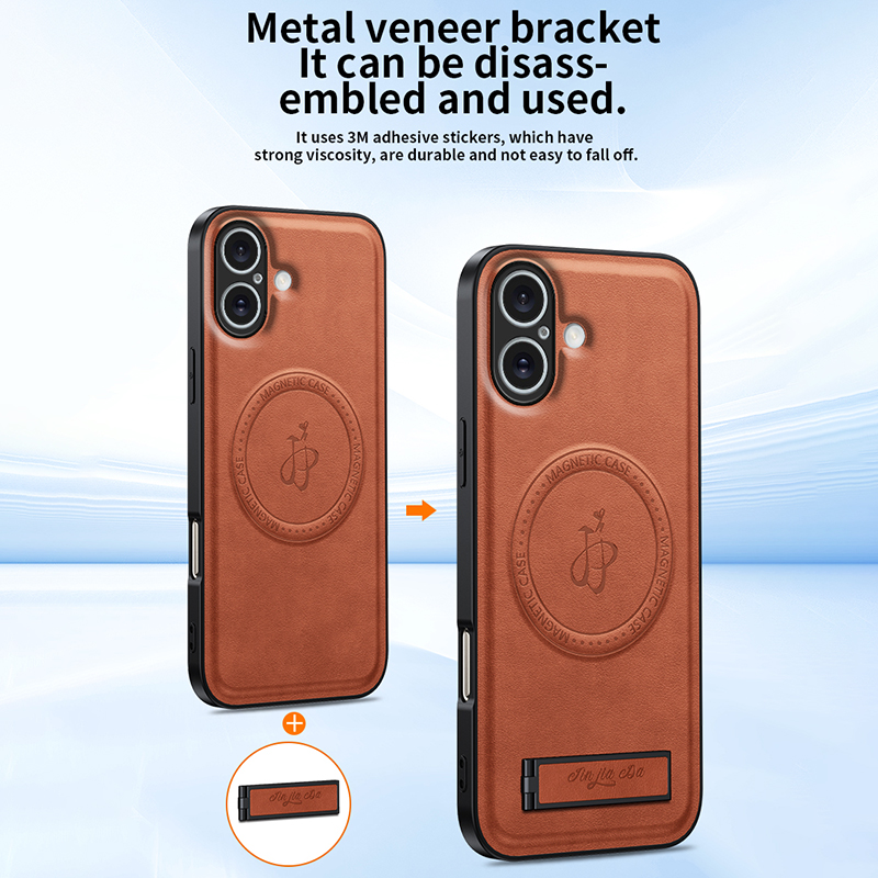 Luxury Leather Stand Phone Cas - Photography Xiaomi recension och pris