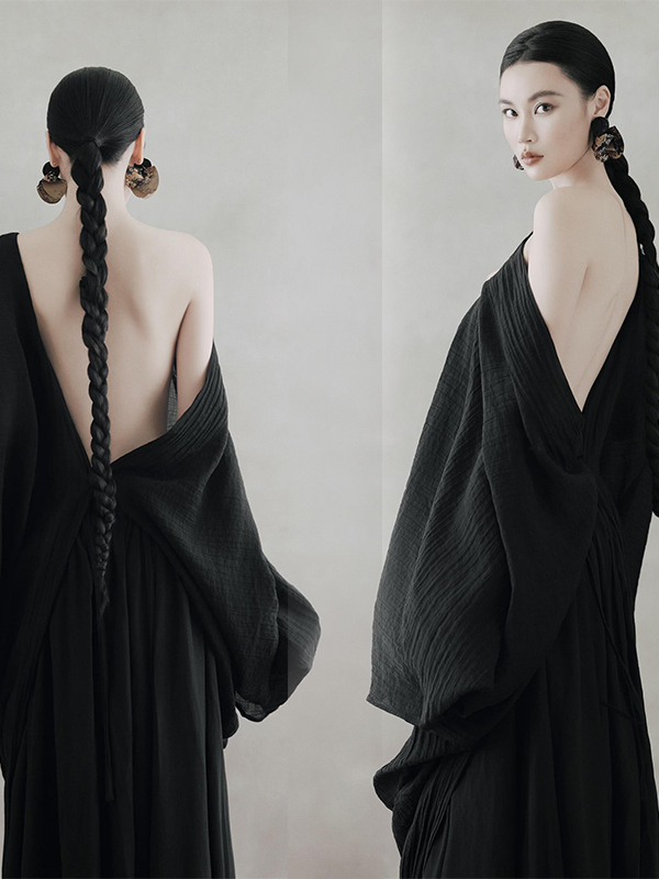 Black Backless Dress Women's R - Photography Zen recension och pris