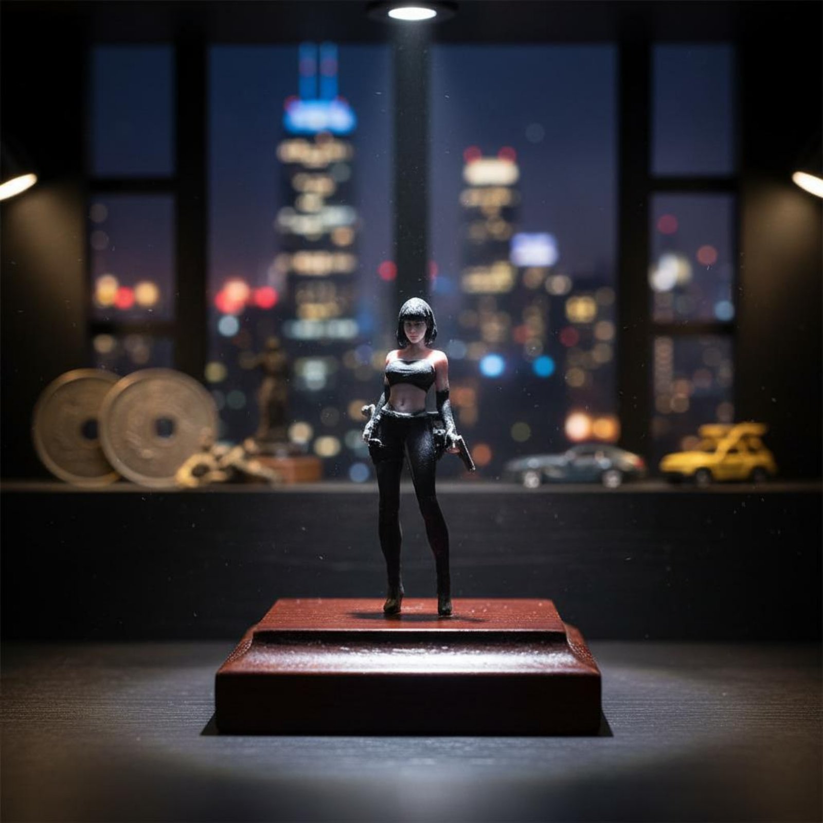 1:64 Scale Female Spy Figure R - Photography Year recension och pris