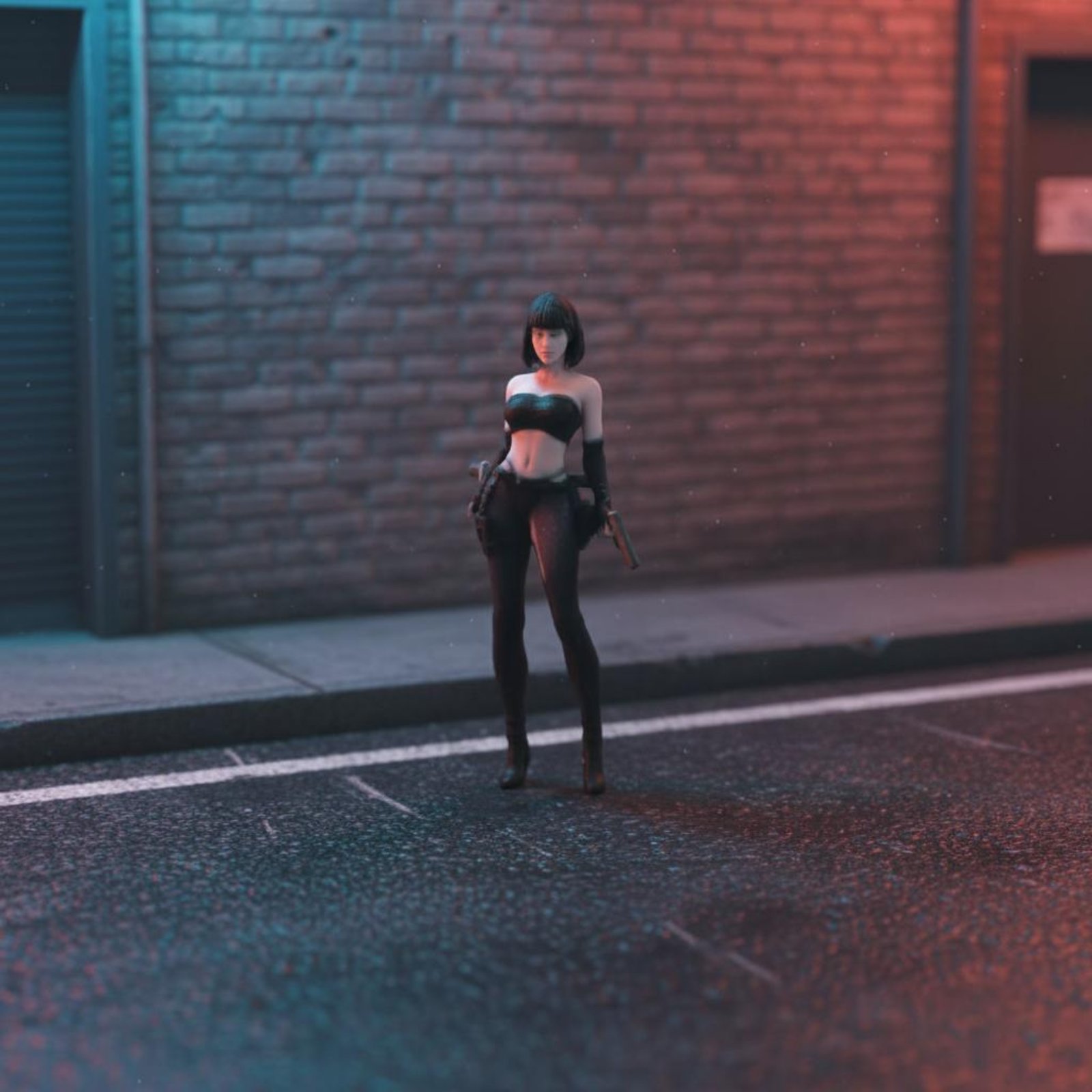 1:64 Scale Female Spy Figure R - Photography Year recension och pris