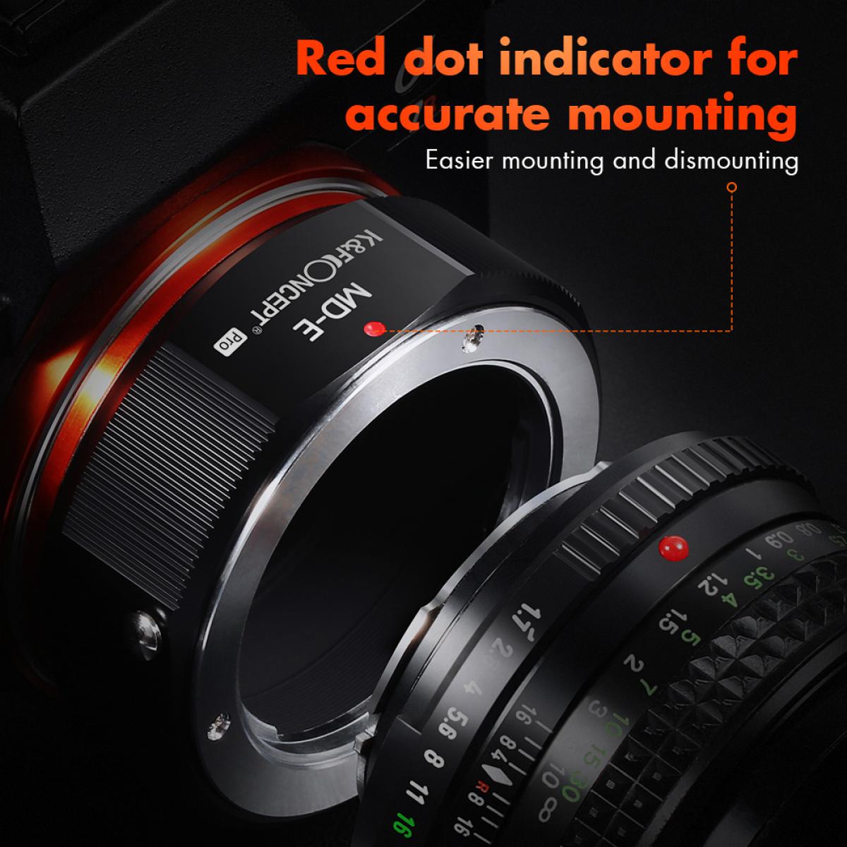 K&F CONCEPT MD to NEX Lens Mou - Macro Extension Tube recension och pris