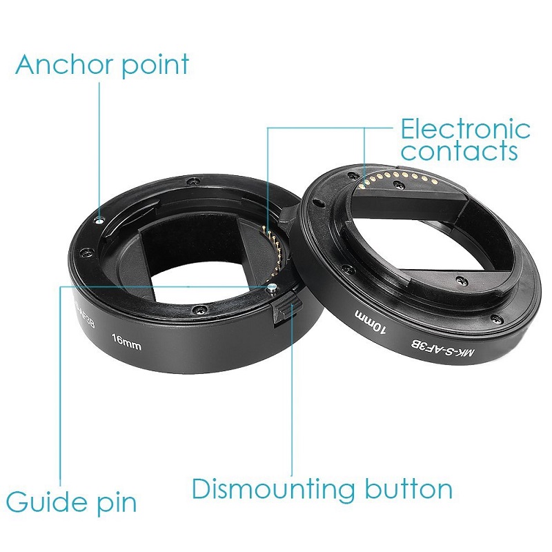 Meike Auto Focus Macro Extensi - Macro Extension Tube recension och pris