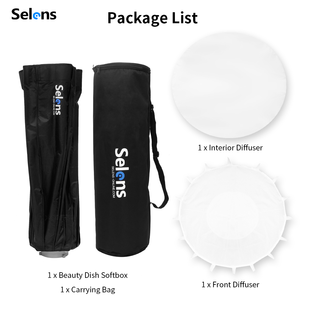 Selens 85cm Umbrella Radar Sof - Photography Umbrella Light recension och pris