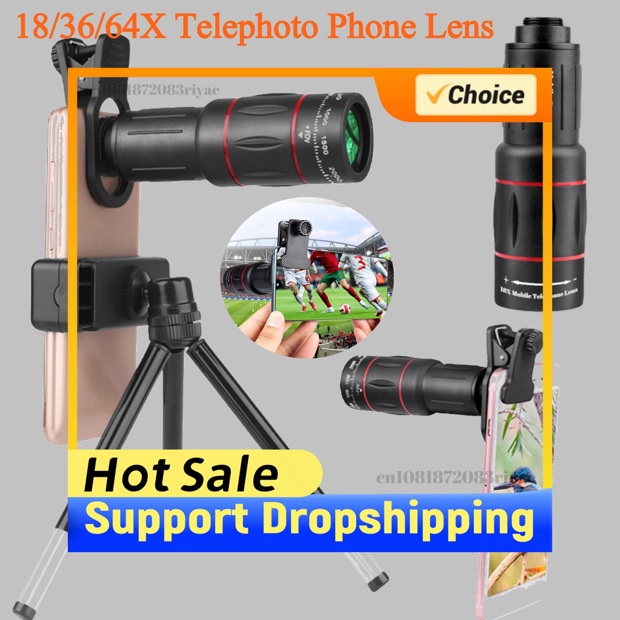 18/36/64X Mobile Phone Camera  - Photography Zooming recension och pris