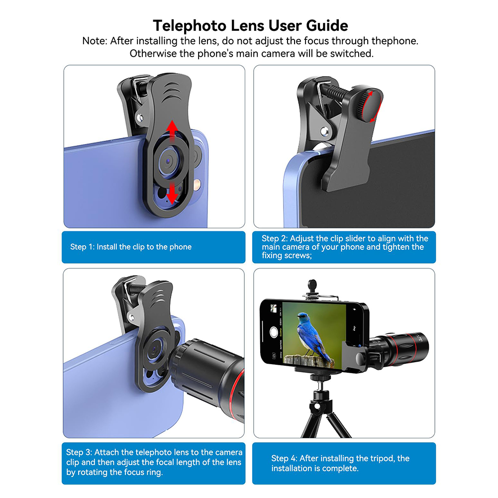 18/36/64X Mobile Phone Camera  - Photography Zooming recension och pris