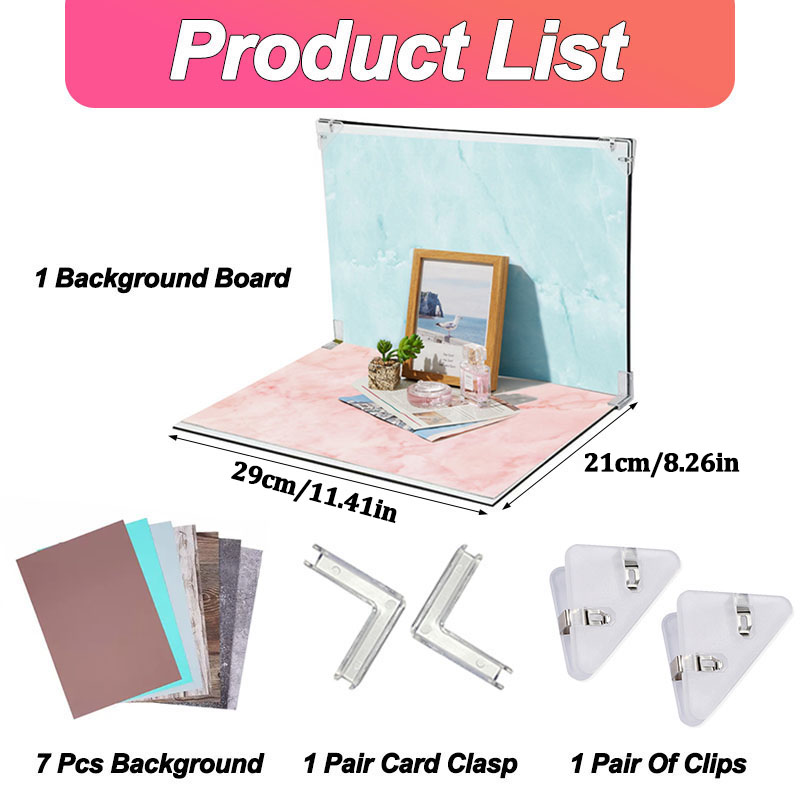 29x21cm Photography Backdrop B - Photography Hacks recension och pris