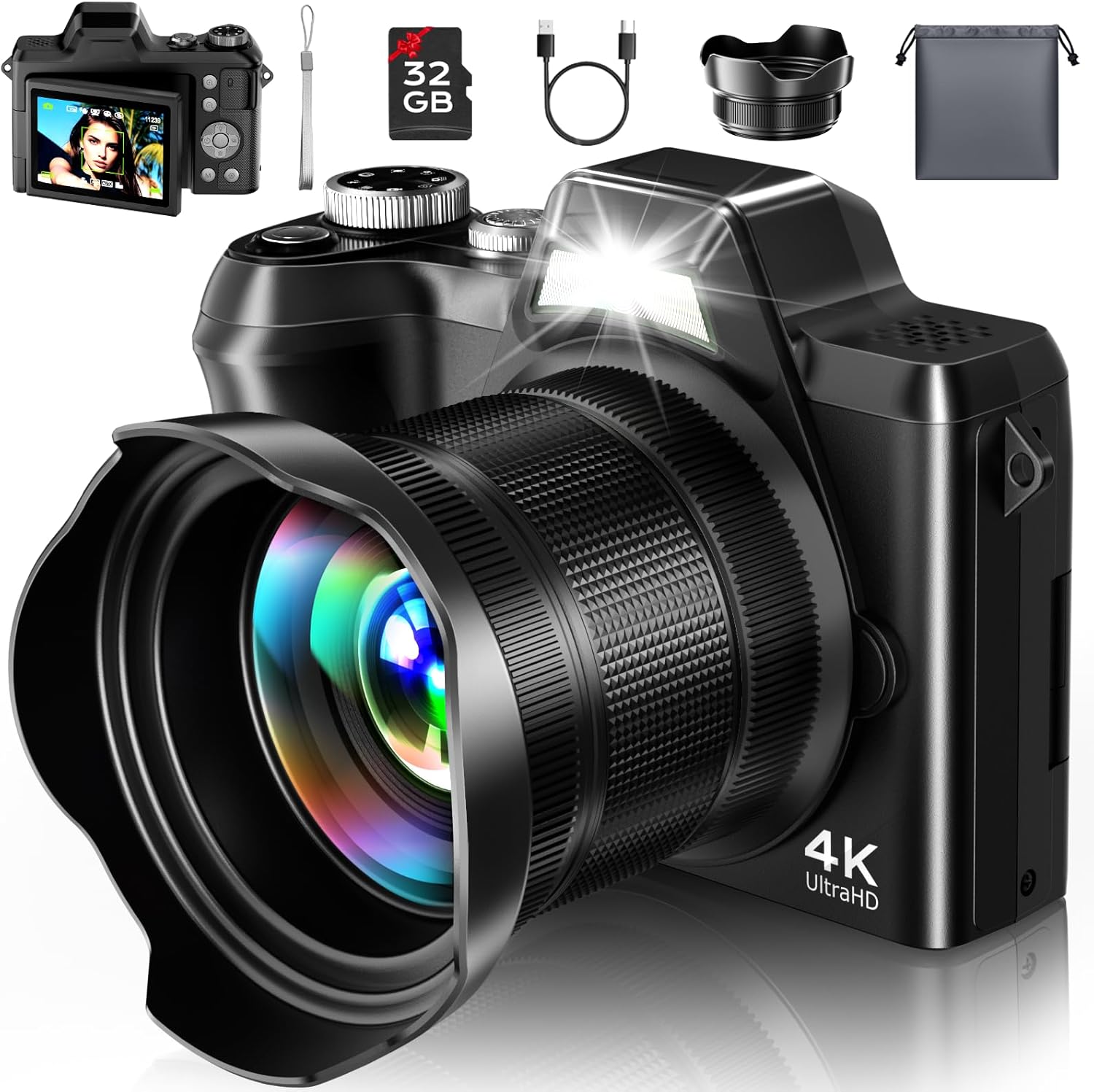 4K Travel Photography Digital  - Photography Zooming recension och pris