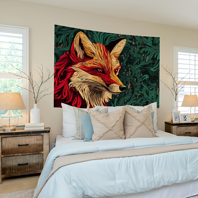 1 piece, fox banner tapestry i - Photography Vector recension och pris