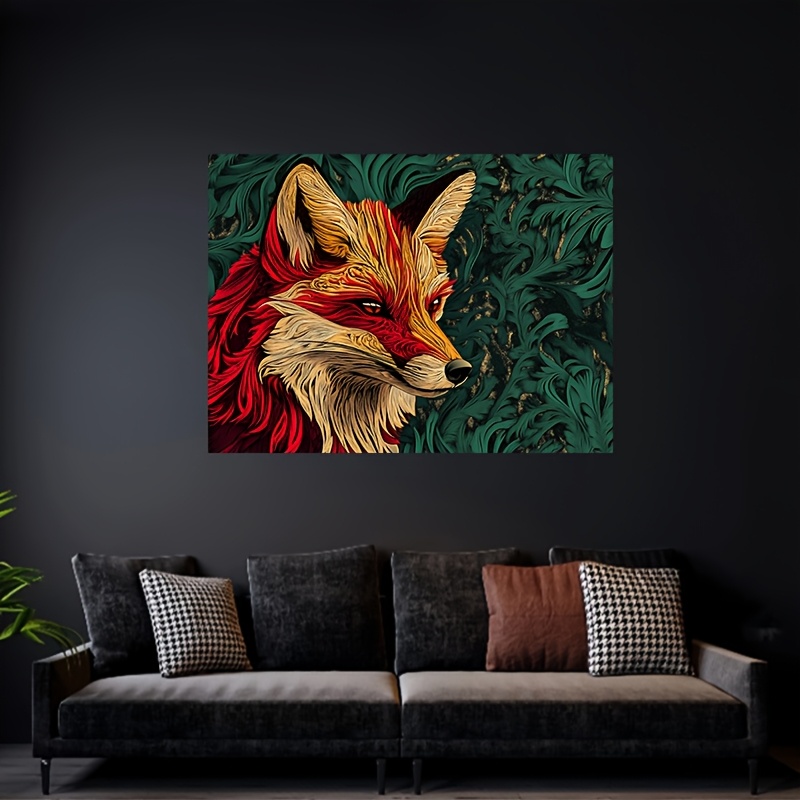 1 piece, fox banner tapestry i - Photography Vector recension och pris