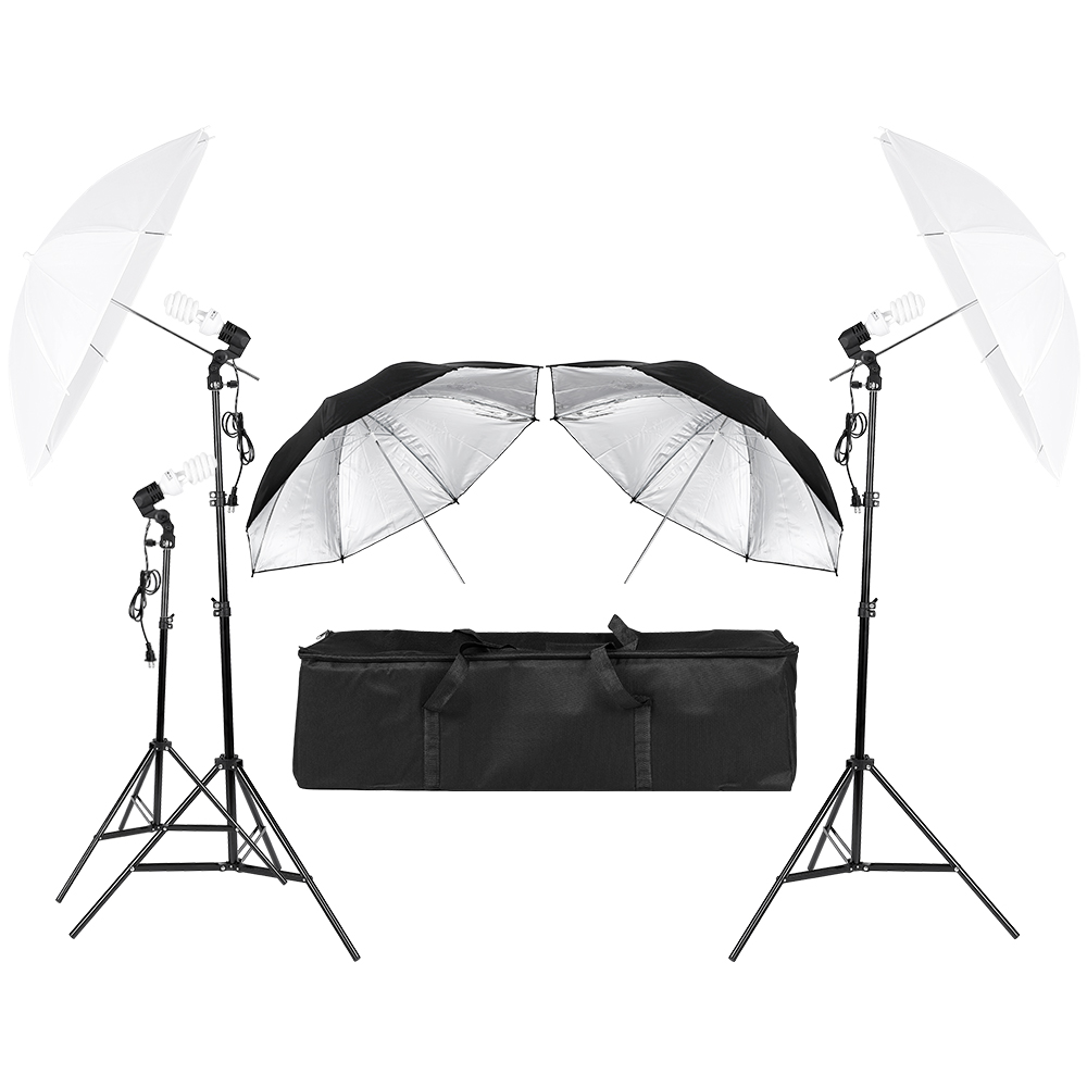3*45W Photography Photo Video  - Photography Umbrella Light recension och pris