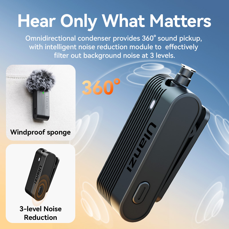 Ulanzi A100 Microphone Smartph - Photography Xiaomi recension och pris