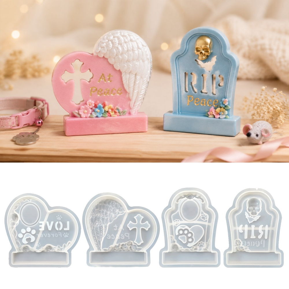 S0304 Heart-Shaped Tombstone M - Photography Types recension och pris