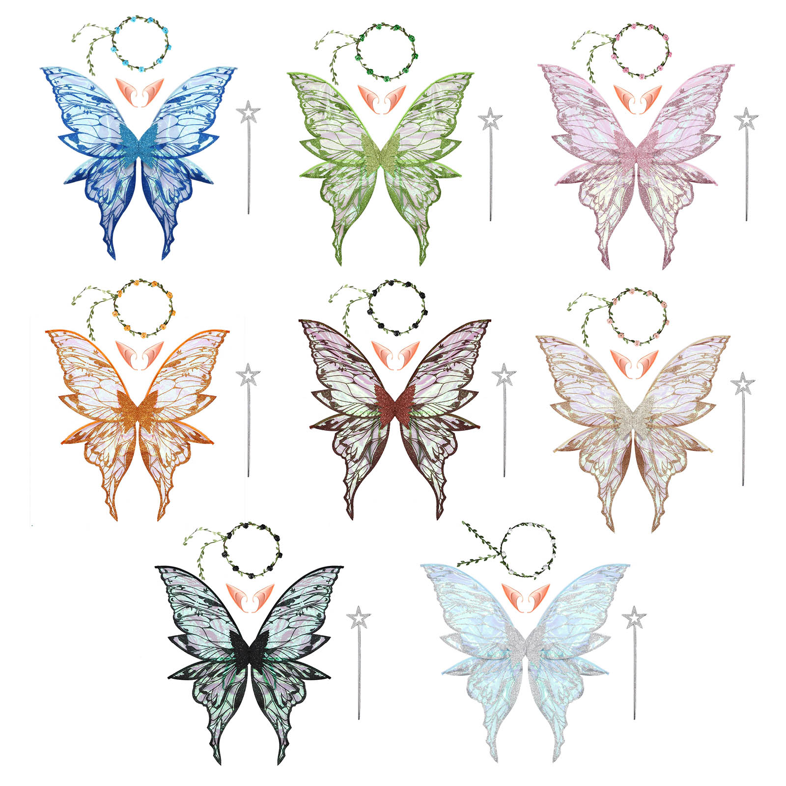 Butterfly Fairy Elf Costume Wi - Photography Year recension och pris
