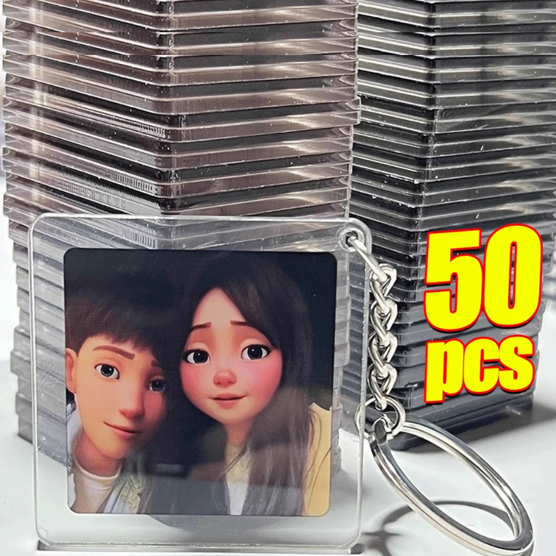 Transparent Photo Frame Keycha - Photography Hacks recension och pris