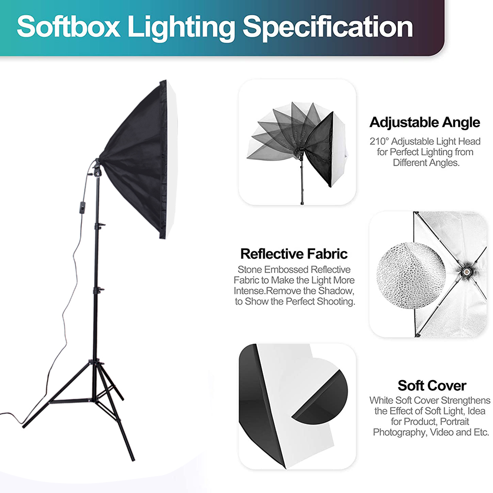 Cost-effective  Photo Studio E - Photography Umbrella Light recension och pris