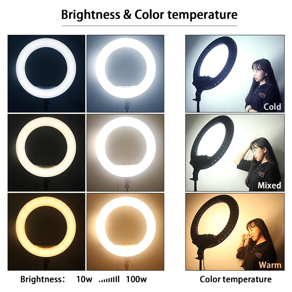 Fusitu FT-54 LED Ring Light Di - Photography Umbrella Lighting Kit recension och pris