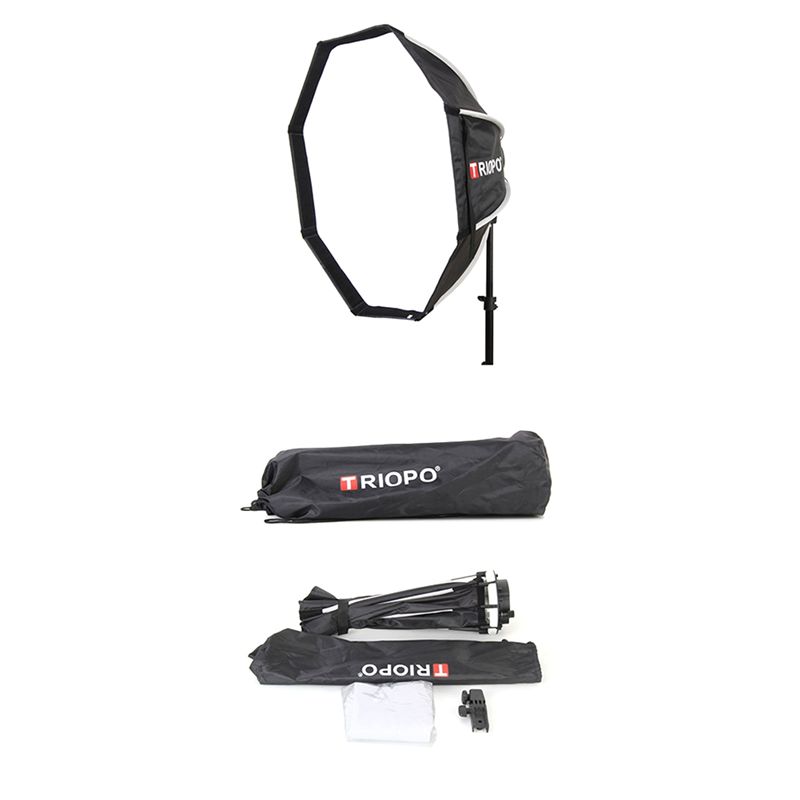 TRIOPO KX 65Cm Octagon Softbox - Photography Umbrella Light recension och pris