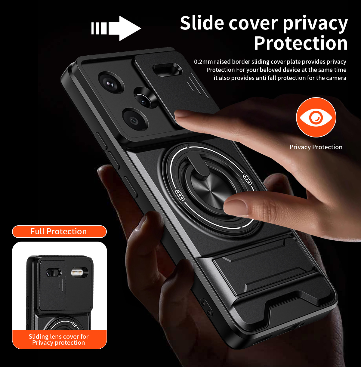 Lens Slide Camera Phone Case f - Photography Xiaomi recension och pris