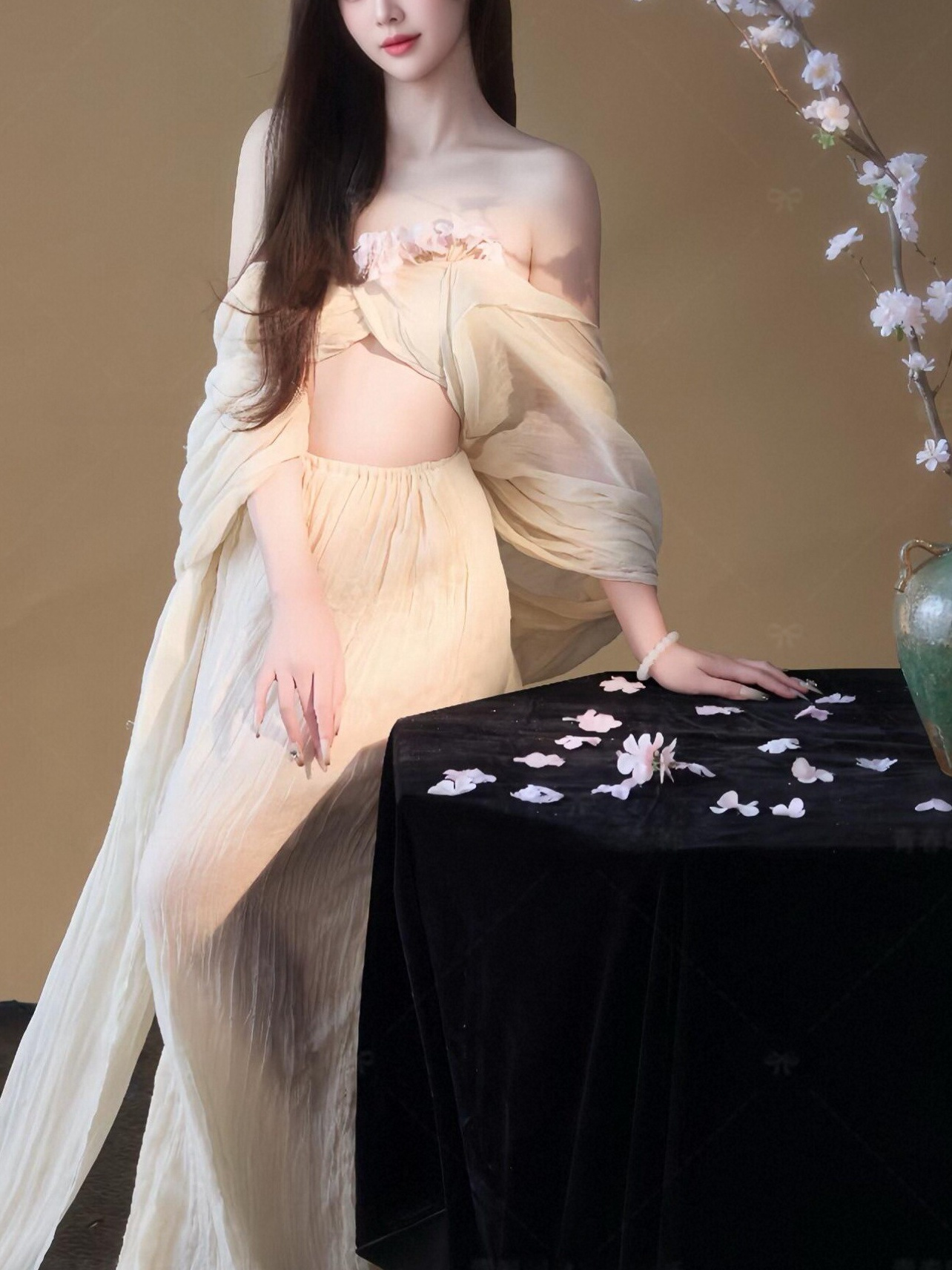 Retro Style Long Dress Chinese - Photography Zen recension och pris