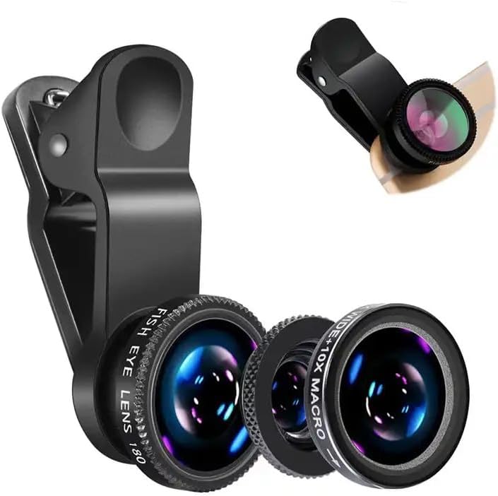 3in1 Fisheye Wide Angle Micro  - Photography Zooming recension och pris