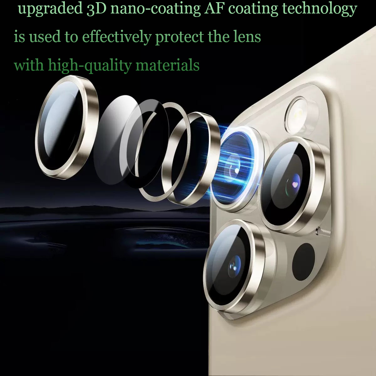 Next-Gen 3D Matel Ring Glass C - Photography Xiaomi recension och pris