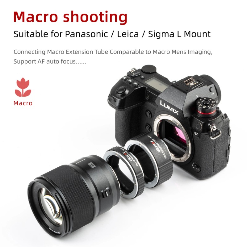 Viltrox DG-L Auto Focus Macro  - Macro Extension Tube recension och pris
